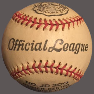 John Dunlap Sporting Goods Official League Baseball