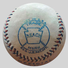 WWI Reach  Commission on Training Camp Activities baseball 