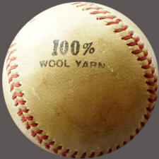 Rawlings 100% Wool Duo Center Baseball