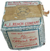 Reach OAL Baseball War Department Baseball Box