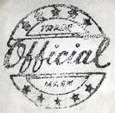 Lannom Manufacturing Co. Official Trade Mark Logo Baseball