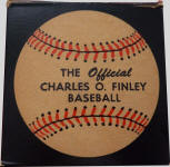 Charles 0 Finley Orange Baseball