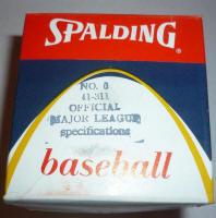 Spalding No. 0 Baseball 41-311 Box