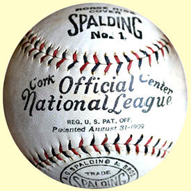 1919 - 1924 Spalding ONL Baseball