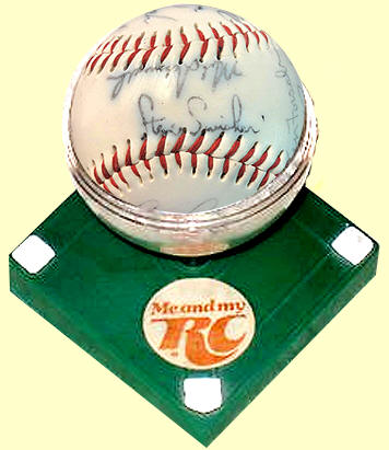 1977 RC Cola - 1976 All-Star Team Autographed Baseball 
