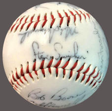 1976 All-Star Team Autographed Premium Baseball
