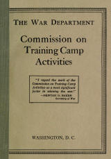 War Department Commission on Training Camp Activities