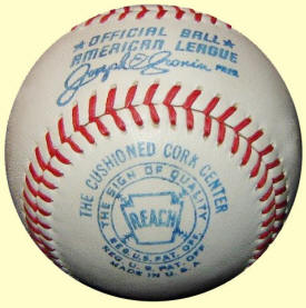 1960-1969 Joseph Cronin Official American League Baseball