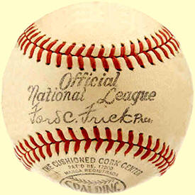 1941 - 1942 Spalding ONL Baseball