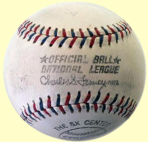 Spalding official National League 5x Baseball