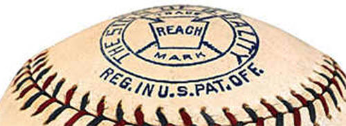 1925 Reach Logo OAL Baseball