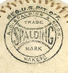 1890 - 1894 Spalding Logo