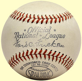 1947 - 1948 Spallding ONL Baseball