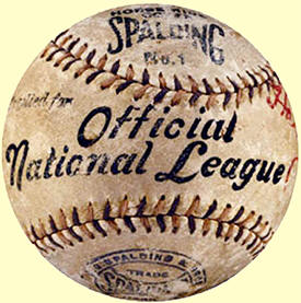 1908 - 1909 Spalding ONL Baseball