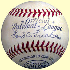 1949 - 1951 Spalding ONL Baseball