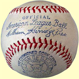 1934 - 1939 Reach OAL Baseball
