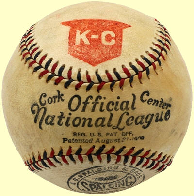 WWI Spalding Knights Of Columbus 'War Chest' Official National Baseball