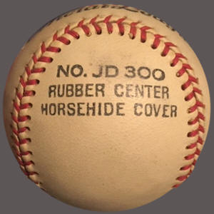 John Dunlap Sporting Goods Official League Baseball