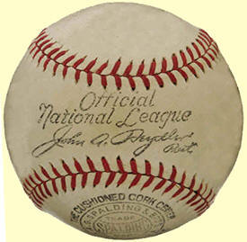1934 Spalding ONL Baseball