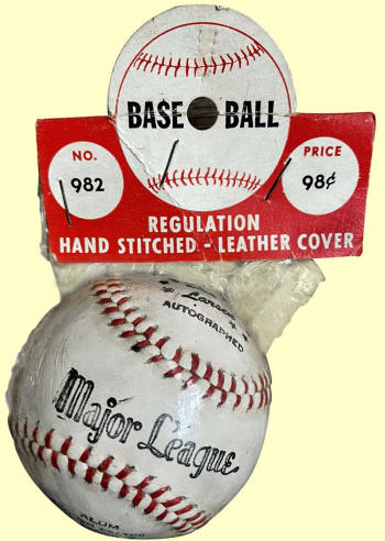 Don Larsen "Autographed" No. 982 Major League Baseball