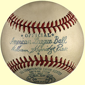 1943 -1947 Reach OAL Baseball