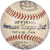 1929-1931 Reach OfficialAmerican League Baseball