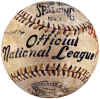1903-1909 Harry Pulliam Spalding OfficialNational League Baseball