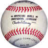 1977 - 1986 Charles Feeny Spalding OfficialNational League Baseball