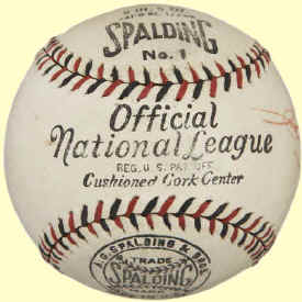 1926 - 1933 John Heydler Spalding OfficialNational League Baseball