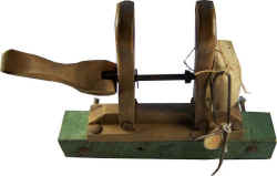 Vintage D&M Factory Wooden Baseball Stitching Clamp