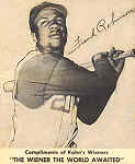 1958 Kahn's Wieners Frank Robinson