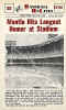 1960 Nu-Card Hi-Lites MantleHits longest Homer at Stadium