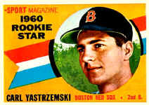 1960 Topps Carl Yastrzemski Rookie Card  148