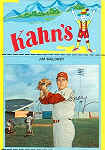 1968 Kahn's Wieners Jim Maloney mountain logo