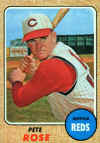 1968 Topps Card 230 Pete Rose 