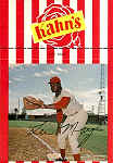 1969 Kahn's Wieners Lee May red stripe