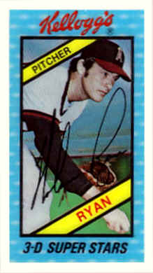 1980 Kellogg's Card20 Nolan Ryan