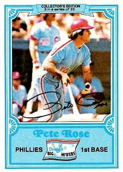 1981 Drakes Baseball CardPete Rose