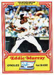1981 Drakes Baseball CardEddie Murray