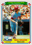 1983 Drakes Baseball CardMike Schmidt