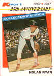 1987 K-Mart Baseball Card Nolan Ryan