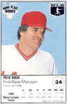 1987 Kraft Home Plate Heroes Pete Rose