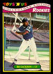 1987 Toys'R'Us Baseball CardBo Jackson