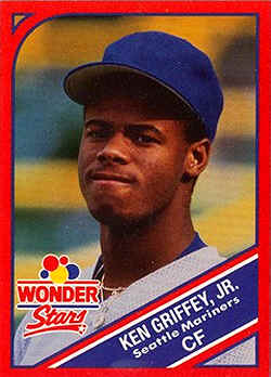 1990 Wonder Bread Stars Ken Griffey Jr.