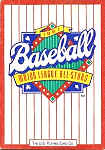 Back of 1991 U.S. Playing Cards All Stars
