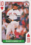1991 U.S. Playing Cards Roger Clemens