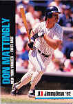 1992 Jimmy Dean Baseball CardDon Mattingly