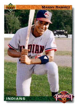 1992 Upper Deck card 63 Manny Ramirez