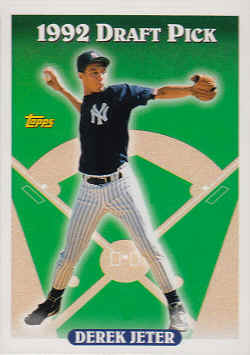 1993 Topps Card 98 Derek Jeter RC
