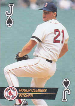 1993 U.S. Playing Cards AcesRoger Clemens